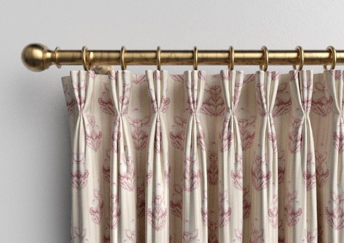 Midford, Mantels Stripe Rosies Pink - Made to Measure Curtains - Image 11